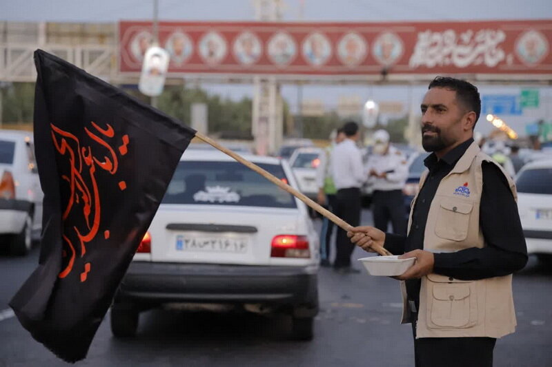 خدمت رسانی شرکت گاز قم به زائران اربعین حسینی + عکس