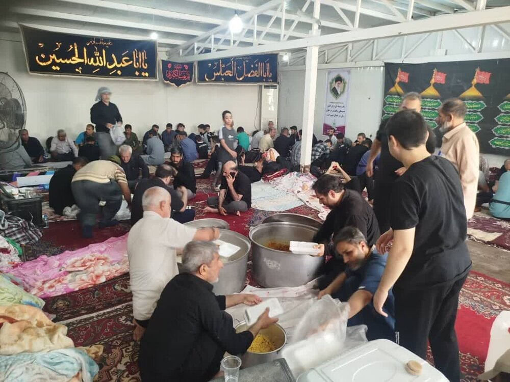 معرفی موکب شهدای مدافع حرم در مرز شلمچه