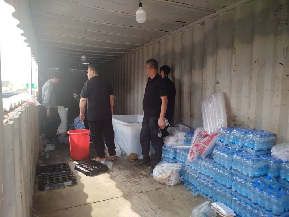 معرفی موکب شهدای مدافع حرم در مرز شلمچه