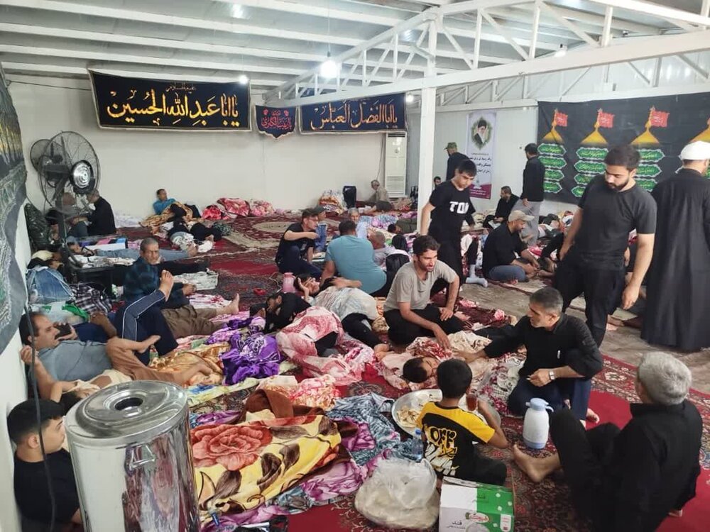 معرفی موکب شهدای مدافع حرم در مرز شلمچه