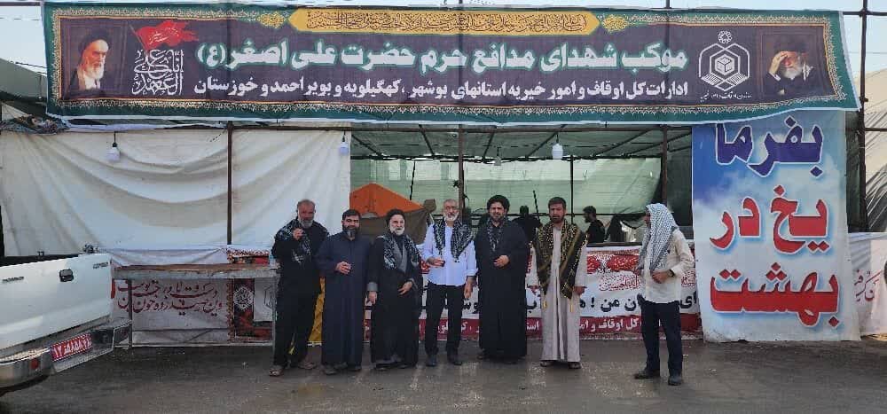 یازدهمین بهار خدمت در مرز شلمچه؛ موکب شهدای مدافع حرم پذیرای زائران اربعین + تصاویر