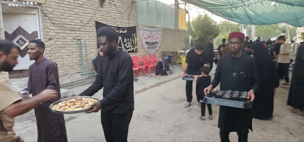 قسم الشؤون الفكرية في العتبة العباسية يقدم خدماته الثقافية والمعرفية لزائري أربعين الإمام الحسين (عليه السلام)