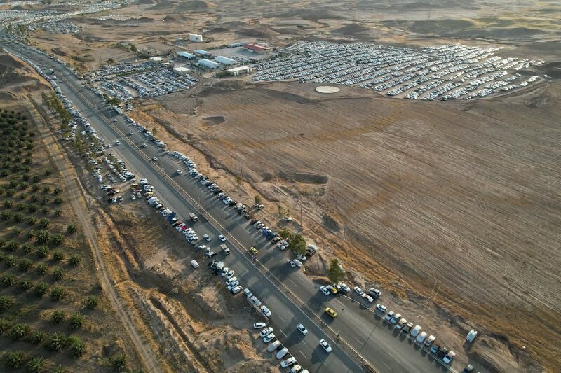 وزارت دفاع در مرز خسروی میزبان ده‌ها هزار زائر حسینی(ع) شد+ تصاویر