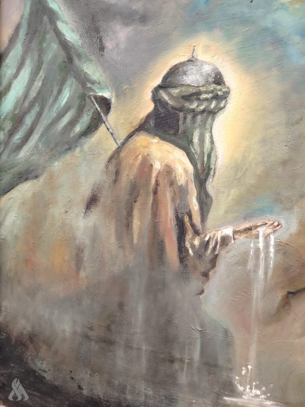 معرض تشكيلي في ديالى بعنوان "الحسين عليه السلام.. دلالة وعبر" + صور