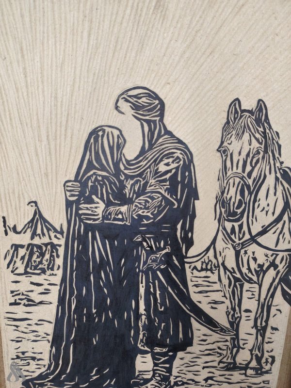 معرض تشكيلي في ديالى بعنوان "الحسين عليه السلام.. دلالة وعبر" + صور