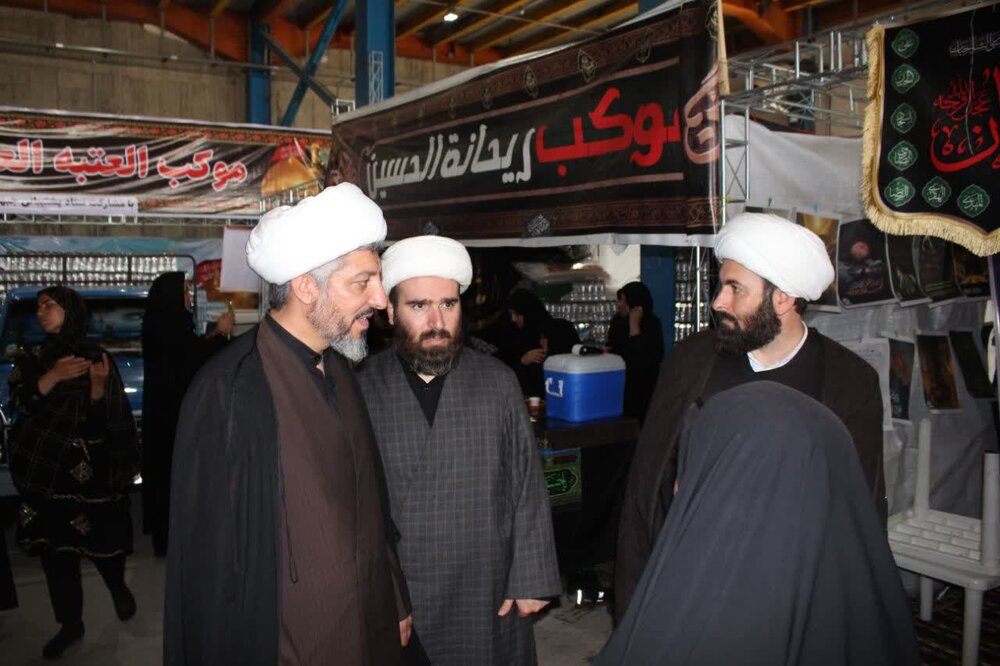 تصاویر/ بازدید معاون منابع انسانی حوزه‌های علمیه از مواکب ایلام