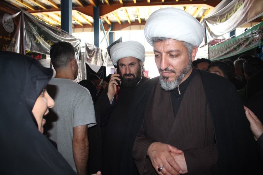 تصاویر/ بازدید معاون منابع انسانی حوزه‌های علمیه از مواکب ایلام