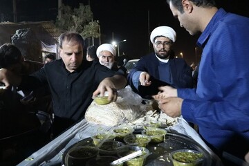 تصاویر/ موکب رهپویان ولایت تیپ ۲۸۱ نزاجا میزبان زائران اربعین حسینی(ع)