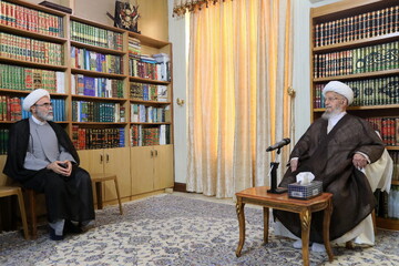 تصاویر/ دیدار رئیس شورای هماهنگی تبلیغات اسلامی کشور با مراجع و علما