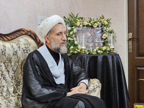 تصاویر / دیدار نماینده ولی فقیه در استان قزوین با خانواده مرحوم حجت الاسلام نوروزی