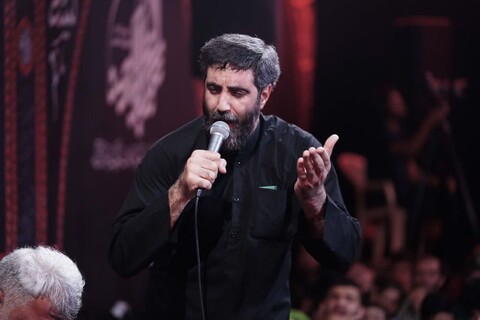 تصاویر|عزاداری موکب هیئت فدائیان حسین در عمود۲۸۵