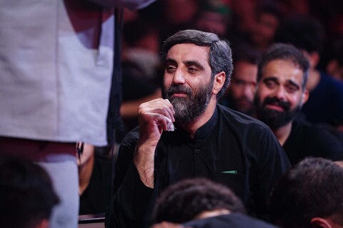 تصاویر|عزاداری موکب هیئت فدائیان حسین در عمود۲۸۵