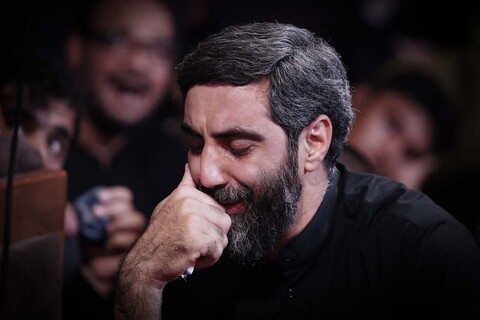 تصاویر|عزاداری موکب هیئت فدائیان حسین در عمود۲۸۵