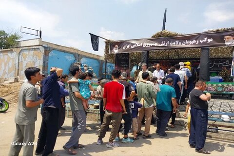 تصاویر/ موکب رهپویان ولایت تیپ ۲۸۱ نزاجا میزبان زائران اربعین حسینی(ع)