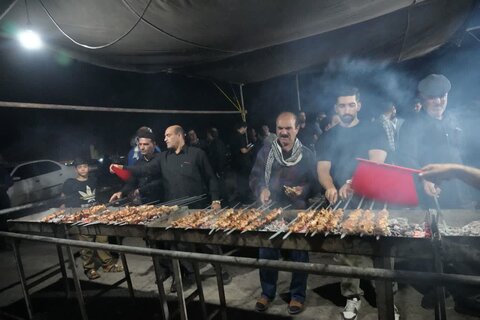 تصاویر بازدید نماینده ولی فقیه در لرستان از مواکب حسینی