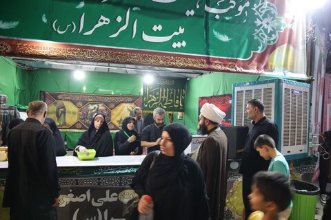 تصاویر / خدمت رسانی موکب‌های اربعین حسینی در اسدآباد