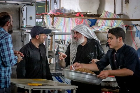 تصاویر / حال و هوای موکب مردمی حضرت بقیة الله الاعظم(عج) شهرستان ملایر در کربلا