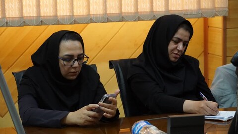 تصاویر / نشست خبریر مدیرکل تبلیغات اسلامی همدان