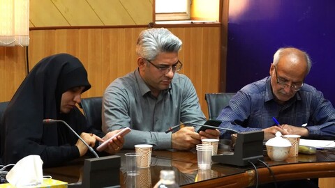 تصاویر / نشست خبریر مدیرکل تبلیغات اسلامی همدان