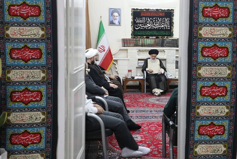 تصاویر/ دیدار رئیس شورای هماهنگی تبلیغات اسلامی کشور با مراجع و علما