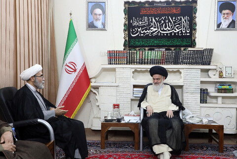 تصاویر/ دیدار رئیس شورای هماهنگی تبلیغات اسلامی کشور با مراجع و علما