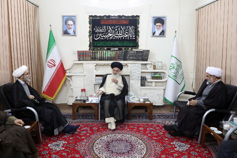 تصاویر/ دیدار رئیس شورای هماهنگی تبلیغات اسلامی کشور با مراجع و علما