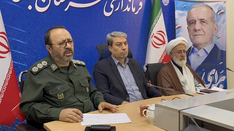 تصاویر/ هشتمین جلسه ستاد اربعین حسینی شهرستان جلفا