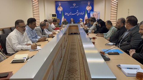 تصاویر/ هشتمین جلسه ستاد اربعین حسینی شهرستان جلفا