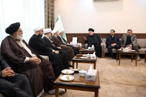 تصاویر/ دیدار رئیس شورای هماهنگی تبلیغات اسلامی کشور با مراجع و علما