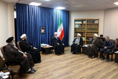 تصاویر/ دیدار رئیس شورای هماهنگی تبلیغات اسلامی کشور با مراجع و علما