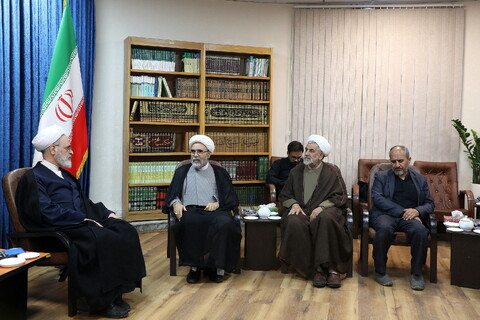 تصاویر/ دیدار رئیس شورای هماهنگی تبلیغات اسلامی کشور با مراجع و علما