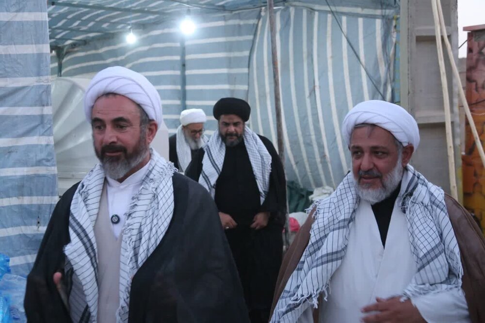 تصاویر/ بازدید امام جمعه ایلام از موکب شهدای گمنام