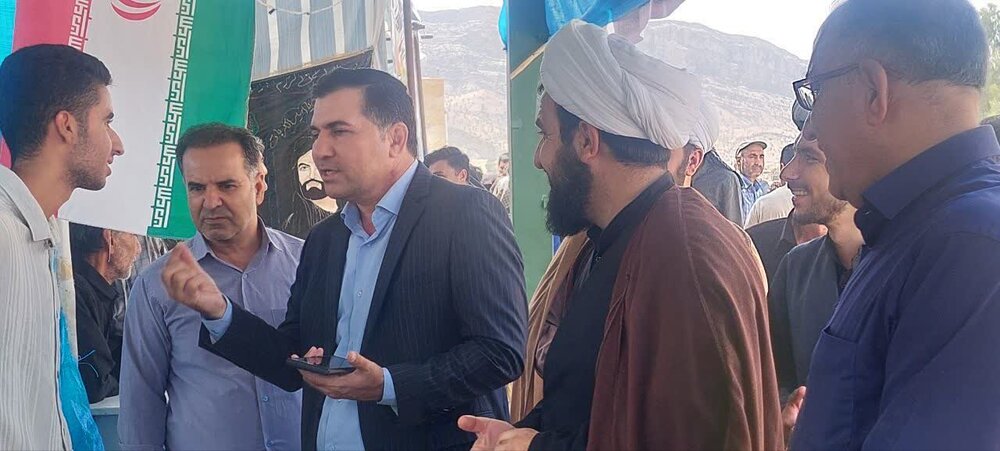 بازدید امام جمعه چرداول از مواکب