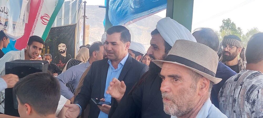 بازدید امام جمعه چرداول از مواکب