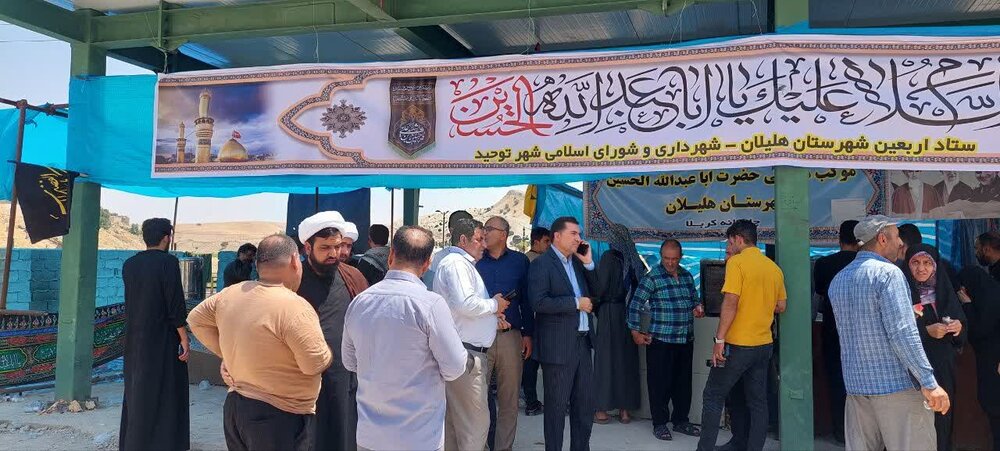 بازدید امام جمعه چرداول از مواکب