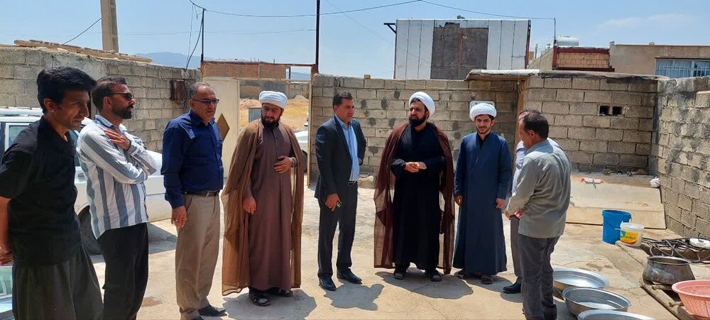 بازدید امام جمعه چرداول از مواکب