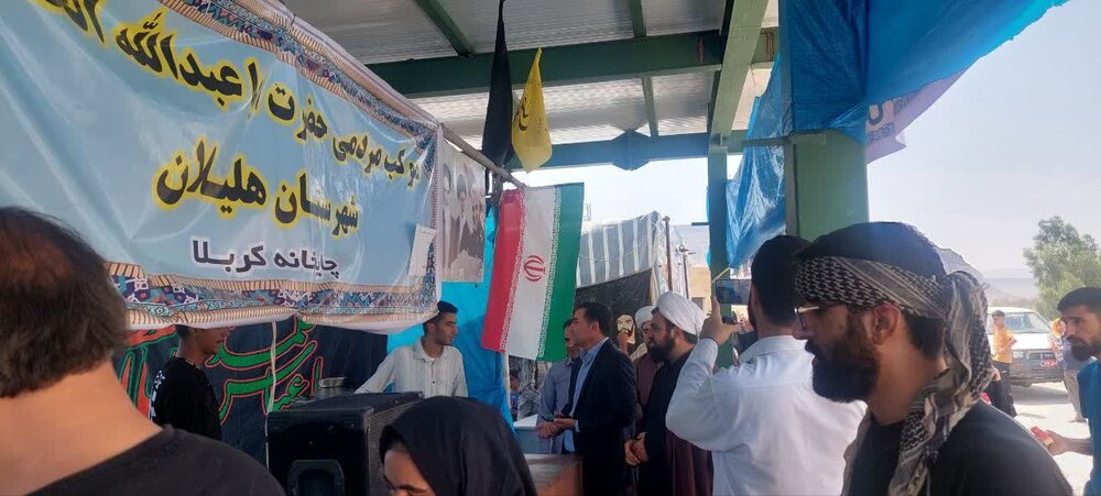 بازدید امام جمعه چرداول از مواکب