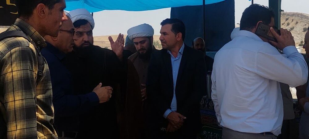 بازدید امام جمعه چرداول از مواکب