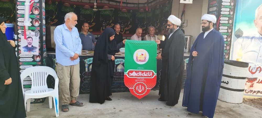 بازدید مدیرکل تبلیغات اسلامی بوشهر از مواکب پیاده‌روی اربعین استان