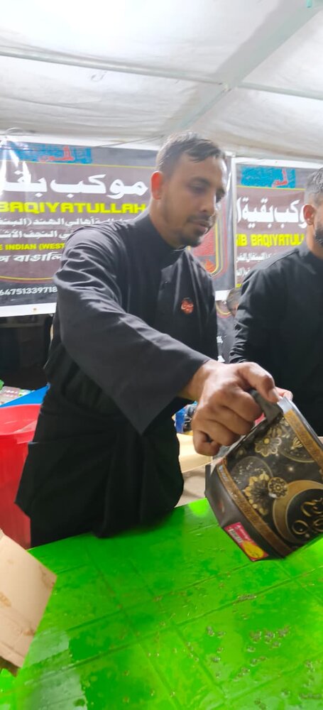 افتخار طلاب هندی، خدمت به زائران اربعین حسینی است