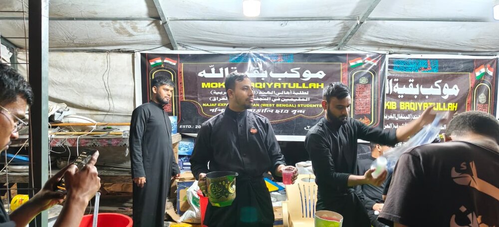 افتخار طلاب هندی، خدمت به زائران اربعین حسینی است