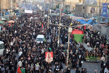 تصاویر/ طریق الحسین اربعین ۱۴۰۴