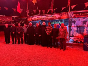 تصاویر/ بازدید امام جمعه دیلم از مواکب این شهرستان