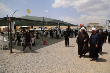 میزبانی ۲۲ موکب شهرستان اسدآباد از زائران اربعین حسینی