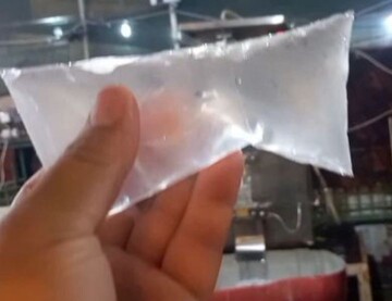 فیلم| راه اندازی خط تولید آب معدنی در مسیر مشایه اربعین عراق