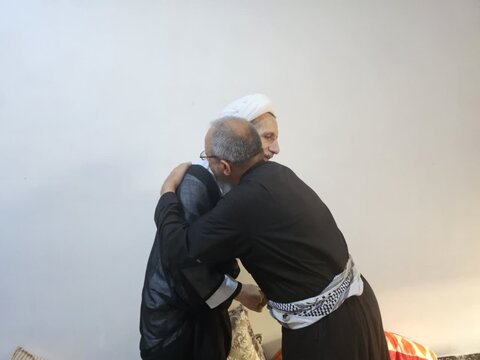 تصاویر / بازدید امام جمعه قزوین از مواکب استان در مسیر پیاده روی اربعین حسینی