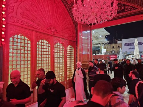 تصاویر / بازدید امام جمعه قزوین از مواکب استان در مسیر پیاده روی اربعین حسینی