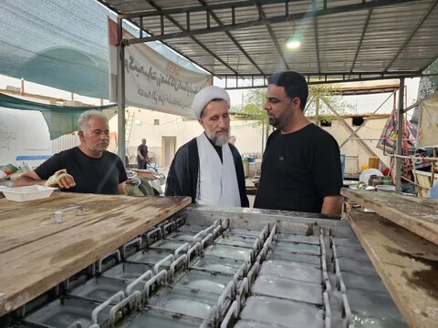 تصاویر / بازدید امام جمعه قزوین از مواکب استان در مسیر پیاده روی اربعین حسینی