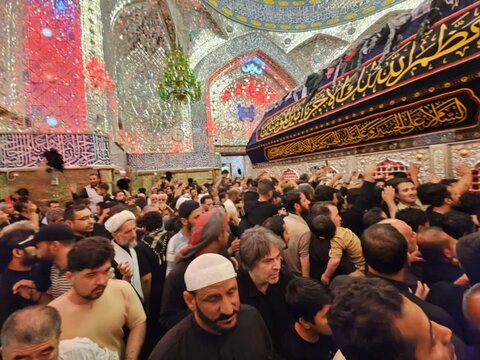 تصاویر / بازدید امام جمعه قزوین از مواکب استان در مسیر پیاده روی اربعین حسینی