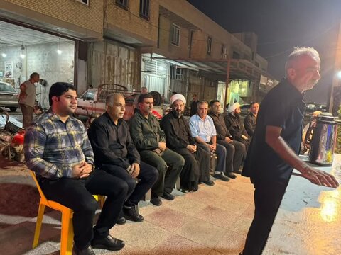 تصاویر/ بازدید امام جمعه دیلم از مواکب این شهرستان